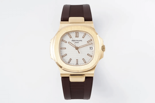 Replica Patek Philippe Nautilus 5711 PPF Factory Brown Strap