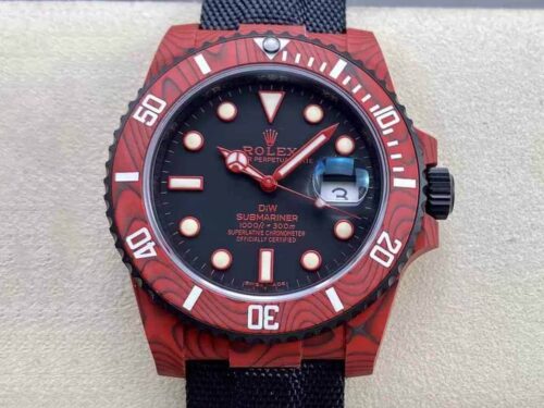 Replica Rolex Submariner VS Factory Red Carbon Fiber Bezel