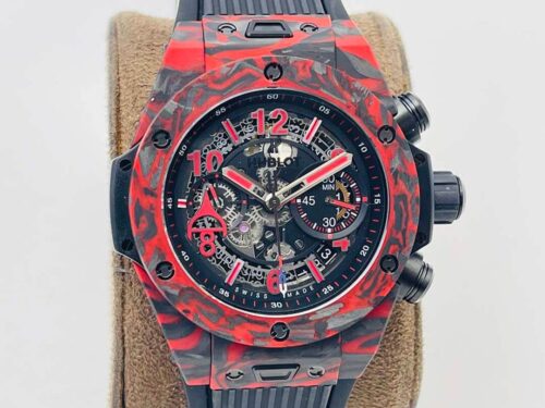 Replica Hublot BIG BANG 411.QV.1123.NR.OVK21 HB Factory Rubber Strap