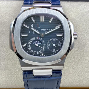 Replica Patek Philippe Nautilus 5712 GR Factory Leather Strap