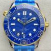 Replica Omega Seamaster Diver 300M 210.20.42.20.03.001 VS Factory Blue Bezel