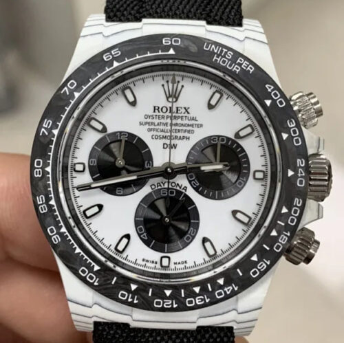 Replica Rolex Daytona Diw Factory NTPT Carbon Fiber Black Bezel