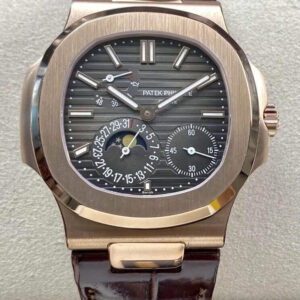 Replica Patek Philippe Nautilus 5712 ZF Factory Brown Strap