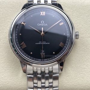 Replica Omega De Ville 434.10.40.20.01.001 KZ Factory Black Dial - Replica Watches Factory