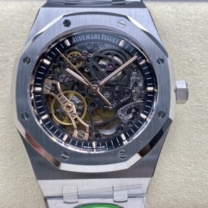 Replica Audemars Piguet Royal Oak 15407ST.OO.1220ST THB Factory V2 Edition Skeleton Dial- Replica Watches Factory