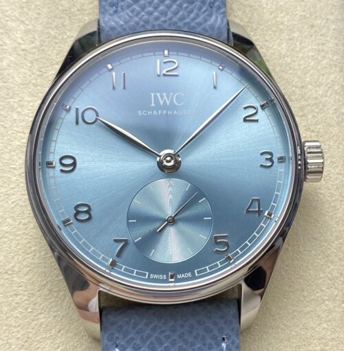 Replica IWC Portugieser IW358402 GR factory blue dial- Replica Watches Factory