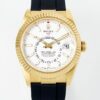 Replica Rolex Sky-Dweller m336238-0003 ZF Factory V2 Edition annual calendar display- Replica Watches Factory