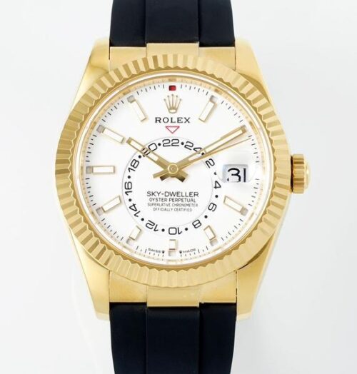 Replica Rolex Sky-Dweller m336238-0003 ZF Factory V2 Edition annual calendar display- Replica Watches Factory