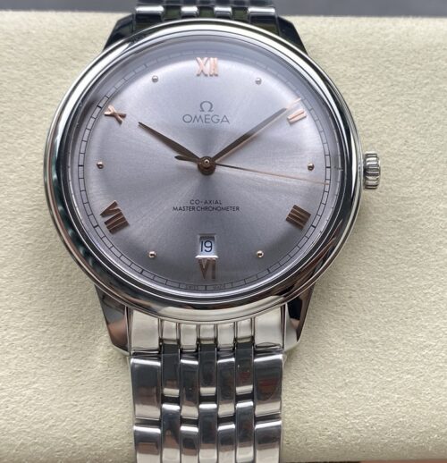 Replica Omega De Ville 434.10.40.20.06 KZ Factory Stainless steel case- Replica Watches Factory