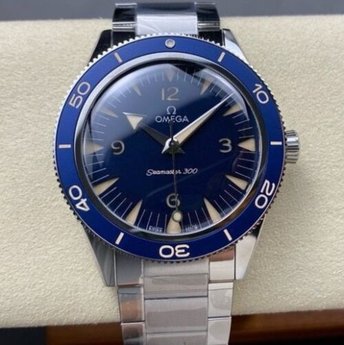 Replica Omega Seamaster 234.30.41.21.03.001 VS Factory Silver strap- Replica Watches Factory