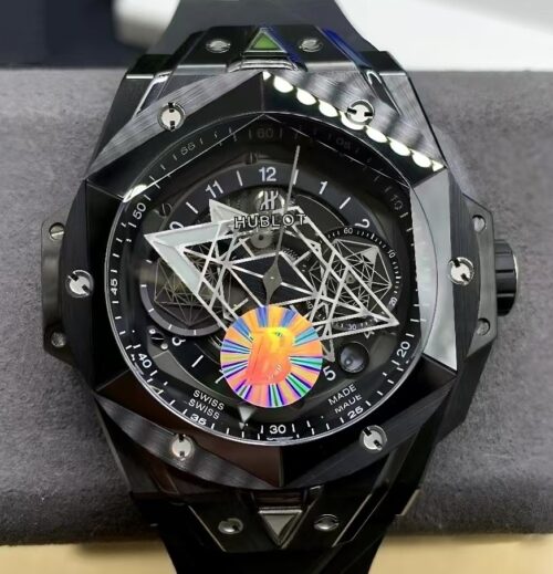 Replica Hublot BIG BANG 418.CX.1107.RX.MXM22 BBF Factory Black ceramic bezel- Replica Watches Factory