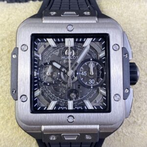 Replica Hublot SQUARE BANG UNICO 821.NX.0170.RX BB Factory Square dial- Replica Watches Factory