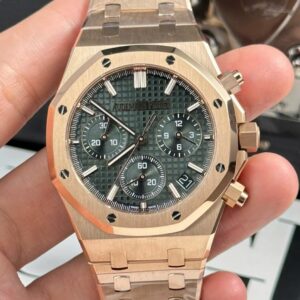 Replica Audemars Piguet Royal Oak 26240OR.OO.1320OR.08 APS Factory Khaki Green Dial- Replica Watches Factory