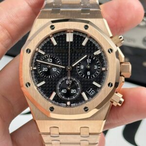 Replica Audemars Piguet Royal Oak 26240OR.OO.1320OR.06 APS Factory Black Dial- Replica Watches Factory