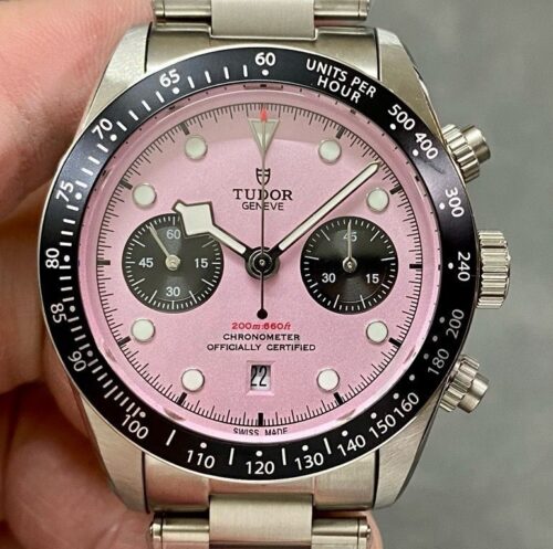 Replica Tudor Biwan 79360N-0019 M+ Factory Pink dial- Replica Watches Factory