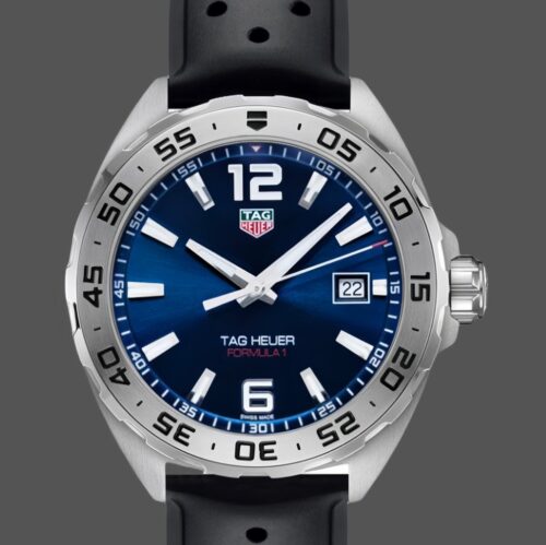 Replica TAG Heuer F1 WAZ1118.BA0875 Dark blue dial- Replica Watches Factory