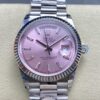 Replica Rolex Day-Date M128239-0071 8+ Factory Pink dial- Replica Watches Factory