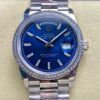 Replica Rolex Day-Date m128349rbr-0051 8+ factory Bright blue dial- Replica Watches Factory