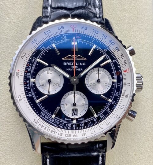 Replica Breitling Navitimer 1 AB0139211B1P1 BLS factory Black Dial- Replica Watches Factory