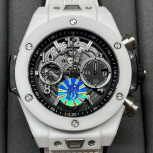 Replica Hublot BIG BANG 441.HX.1171.RX BBF Factory Black skeleton dial- Replica Watches Factory