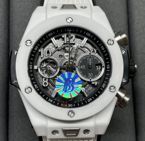 Replica Hublot BIG BANG 441.HX.1171.RX BBF Factory Black skeleton dial- Replica Watches Factory